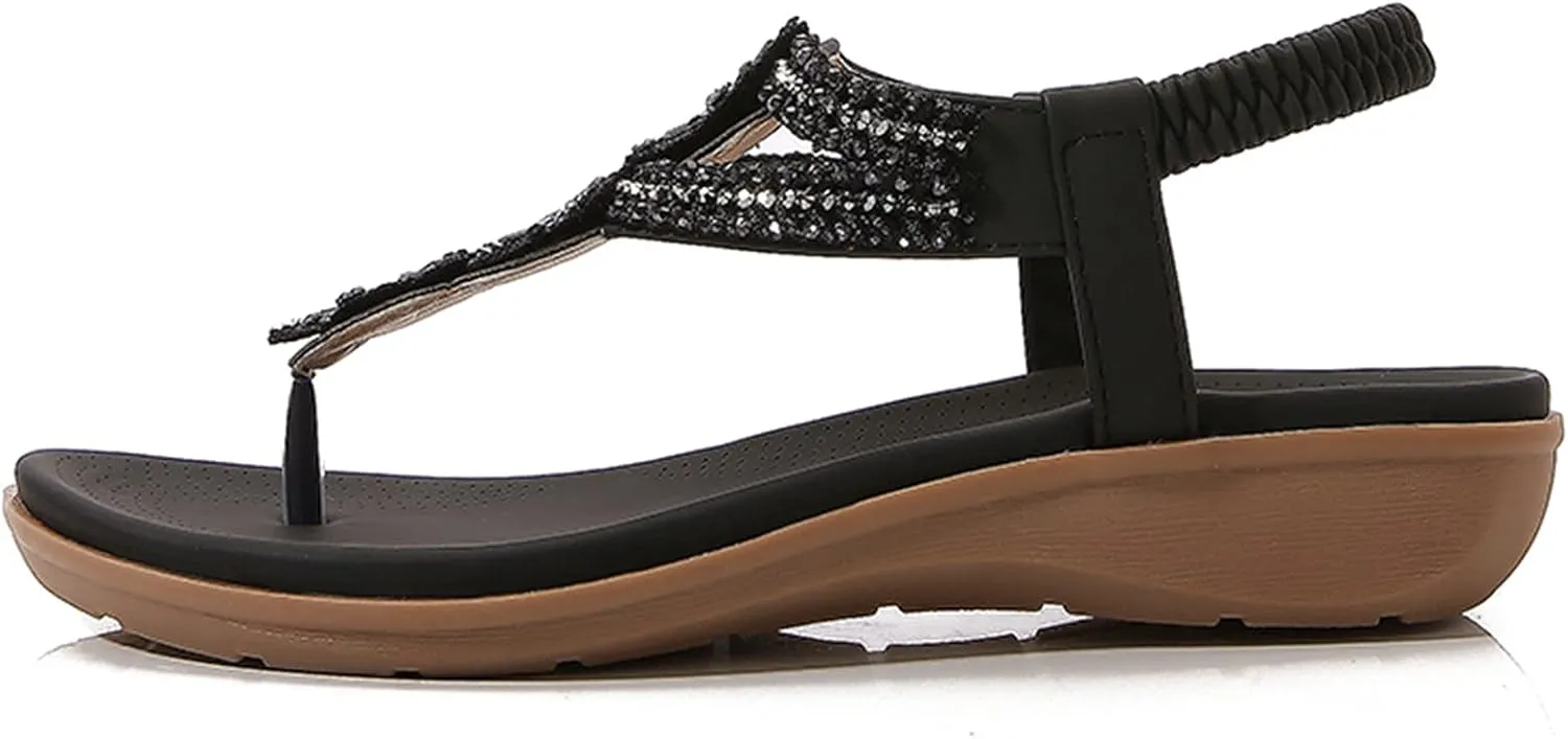 Sandals Women Orthopedic Wide Toe Box Shoes Women Mens Orthopedic Slides Plantar Gold Flat Sandals for Women Dressy Plantar Fasciitis Shoe Arch Support Platform Sandals Women Heel