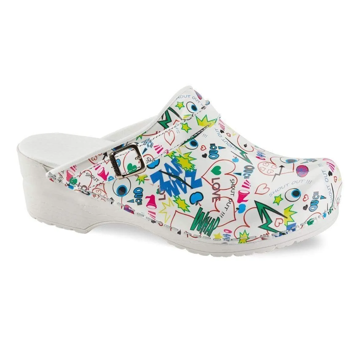 Sanita ShoutOut Clog Open Heelstrap