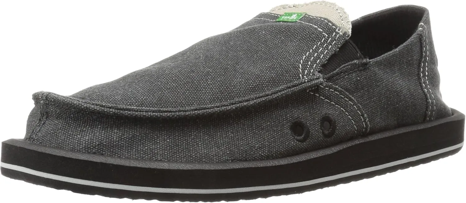 Sanuk Mens Pick Pocket Loafers | Mens Shoes | Slip On Shoes for Men | Men's Slip-on Loafers | Comfort Footbed