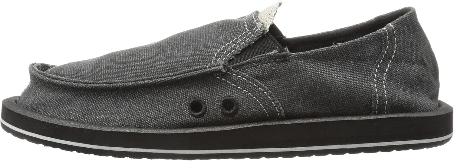 Sanuk Mens Pick Pocket Loafers | Mens Shoes | Slip On Shoes for Men | Men's Slip-on Loafers | Comfort Footbed