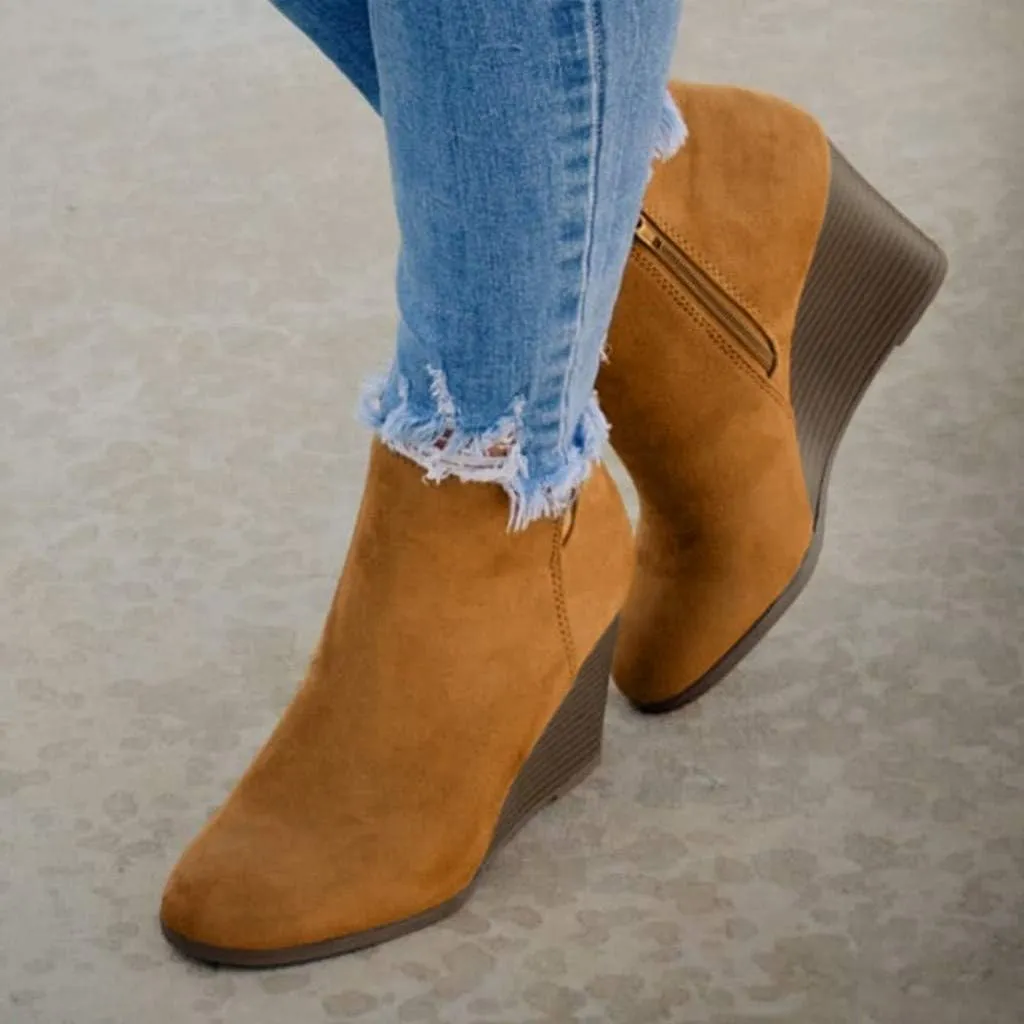 SBGMoSJ Women's Flat Ankle Boots Ankle Booties for Women Low Heel Dressy Low Boots for Women Ankle Booties Short Brown Winter Boots for Women Black Ankle Boots for Women Flat Heel
