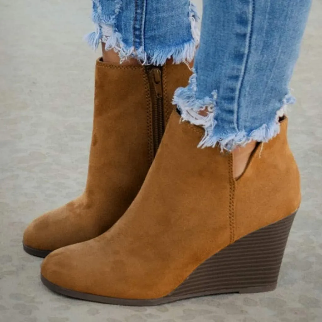 SBGMoSJ Women's Flat Ankle Boots Ankle Booties for Women Low Heel Dressy Low Boots for Women Ankle Booties Short Brown Winter Boots for Women Black Ankle Boots for Women Flat Heel