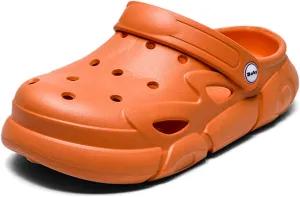 SECHRITE Kids Boys Girls Garden Clogs Shoes Shower Slippers Toddler Slip On Mules Lightweight Beach Pool Slides Indoor Sandals