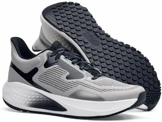 Shoes for Crews Mens Johan Non Slip Work Shoes - Work & Safety Footwear, Lace-Up Breathable Work Shoes for Men, Zapato de Trabajo para Hombre
