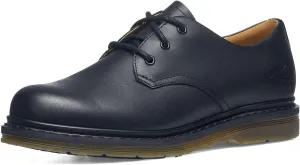 Shoes for Crews Minetta Mens Womens Unisex Non Slip Dress Work Shoes - Work & Safety Footwear, Water Resistant, Lace-up, Oxford Shoes, Medium, M15/W16.5 Black