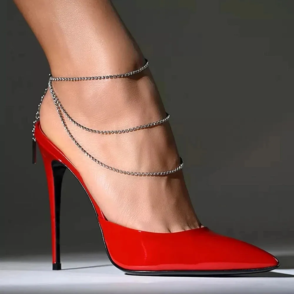 Simple Adjustable Snake Bone Chain Anklet Bracelets