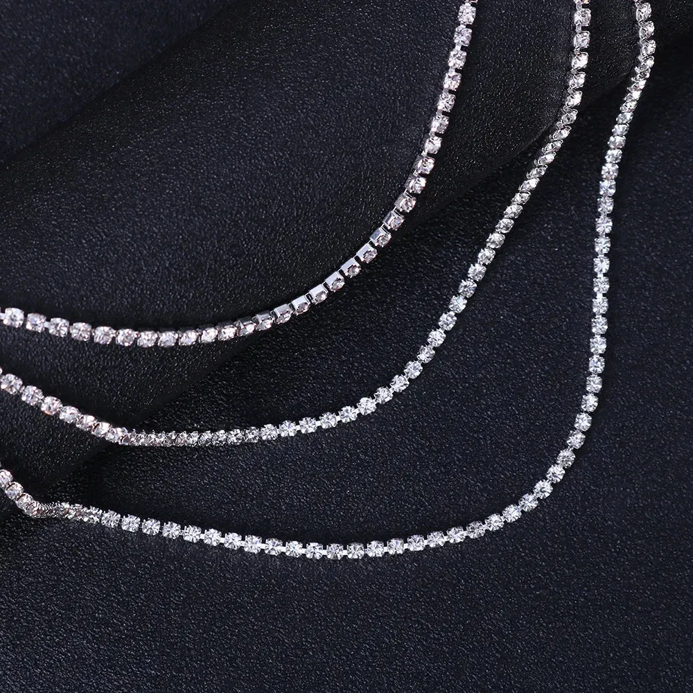 Simple Adjustable Snake Bone Chain Anklet Bracelets