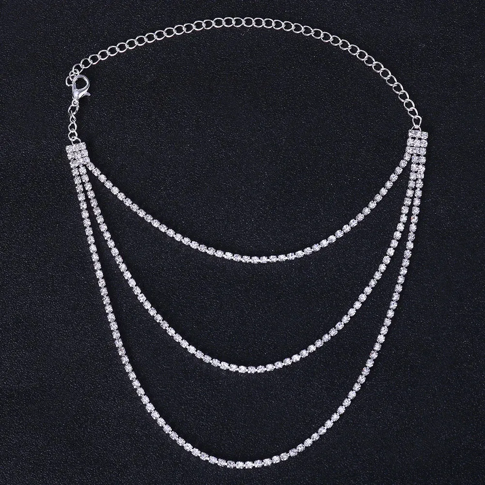 Simple Adjustable Snake Bone Chain Anklet Bracelets