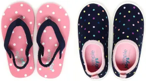 Simple Joys by Carter's Girl's Kimmie Kaia Aqua Set Sandal