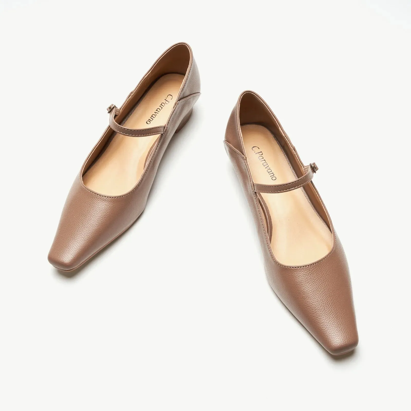 Single Strap Block Heel Mary Janes (Alva)