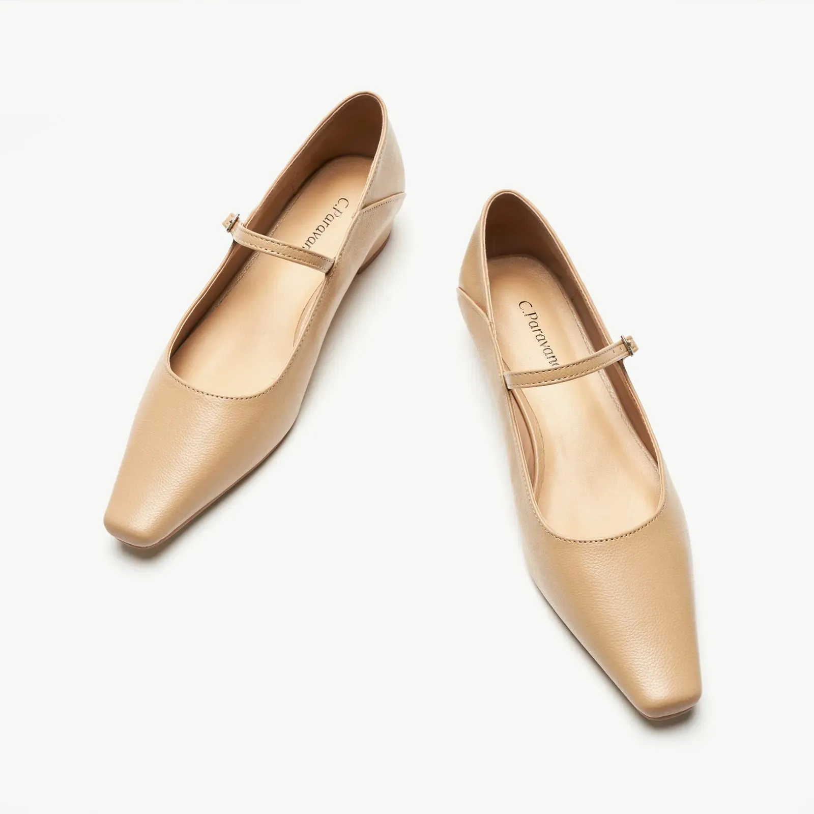 Single Strap Block Heel Mary Janes (Alva)