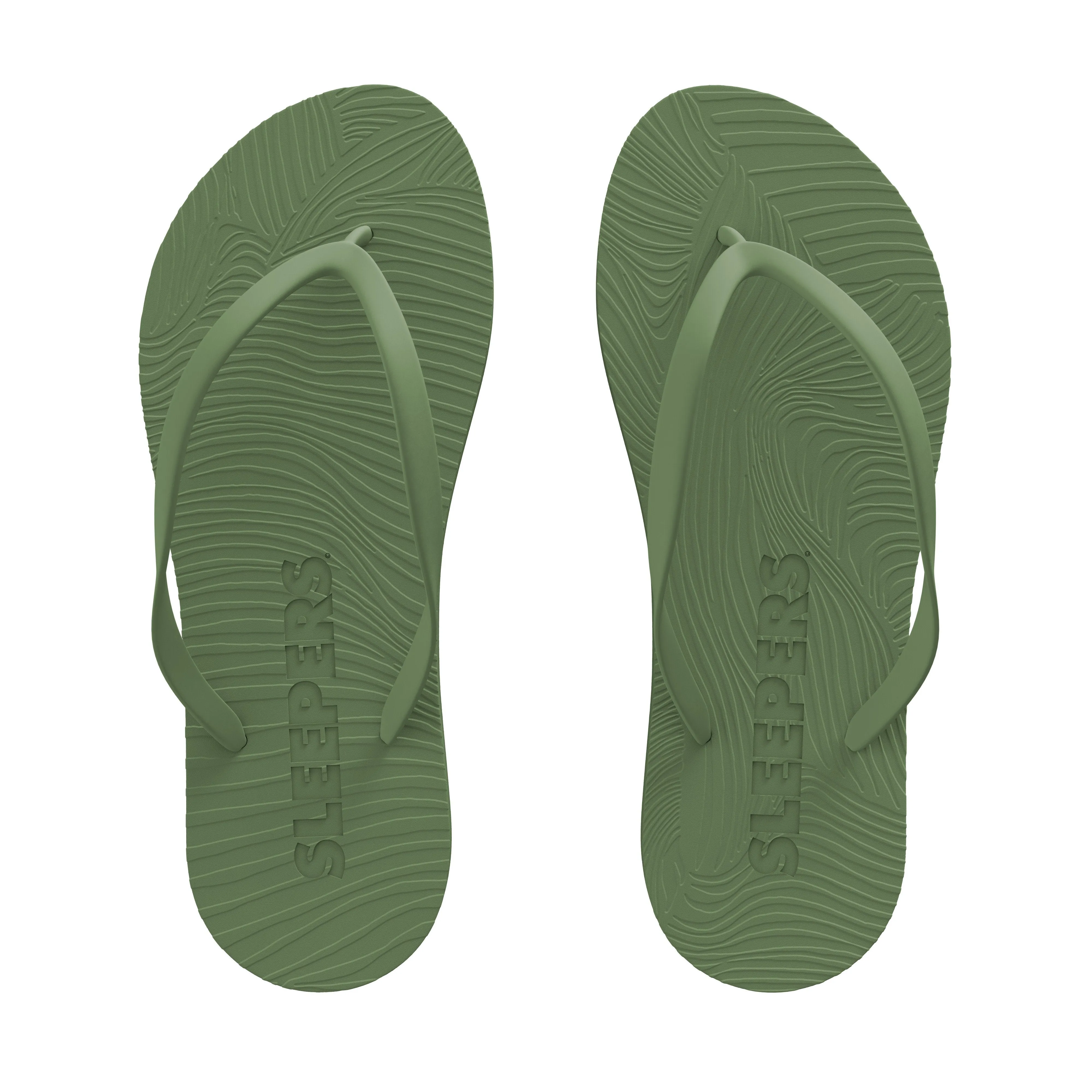 Slim Green Flip Flop
