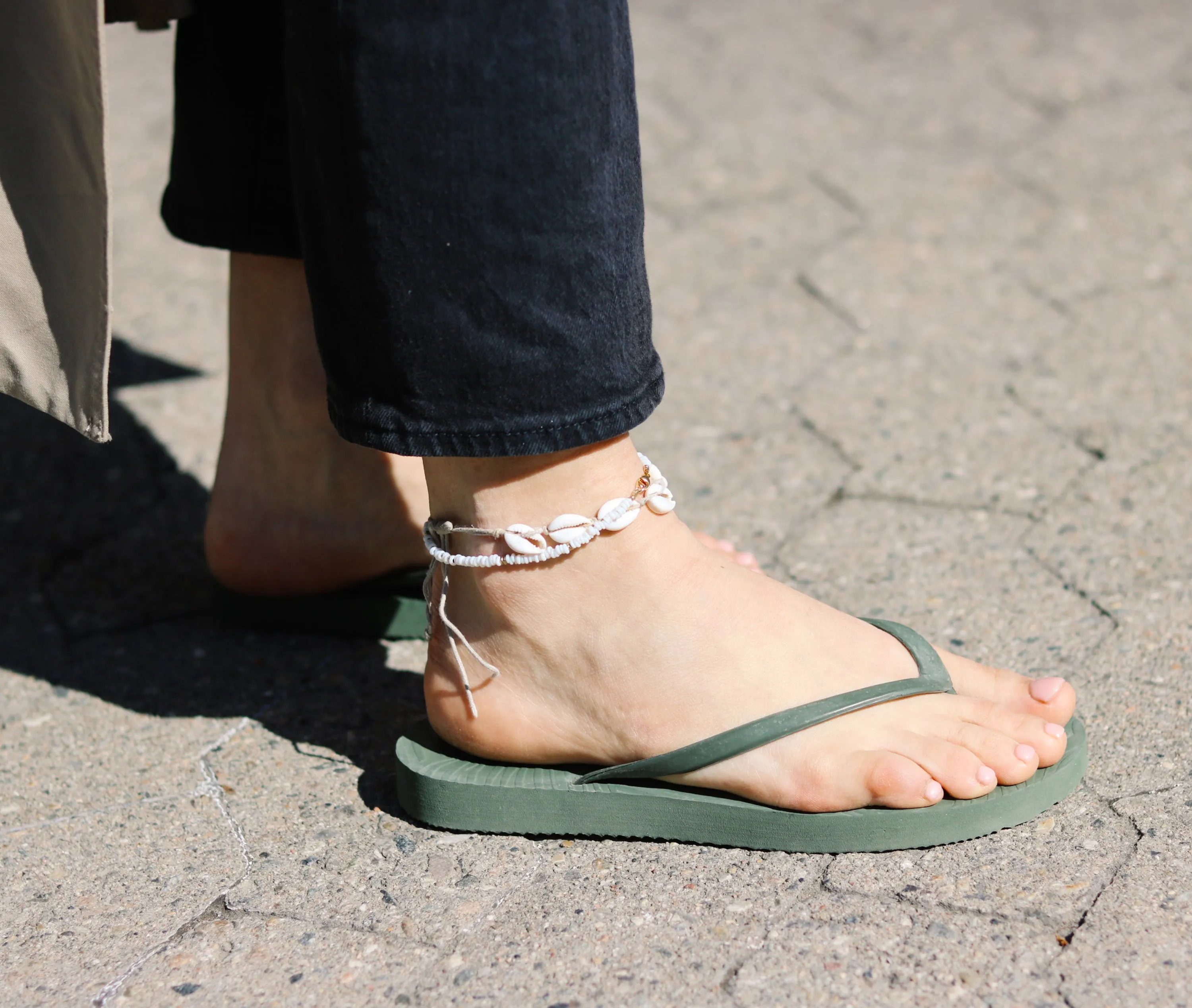 Slim Green Flip Flop