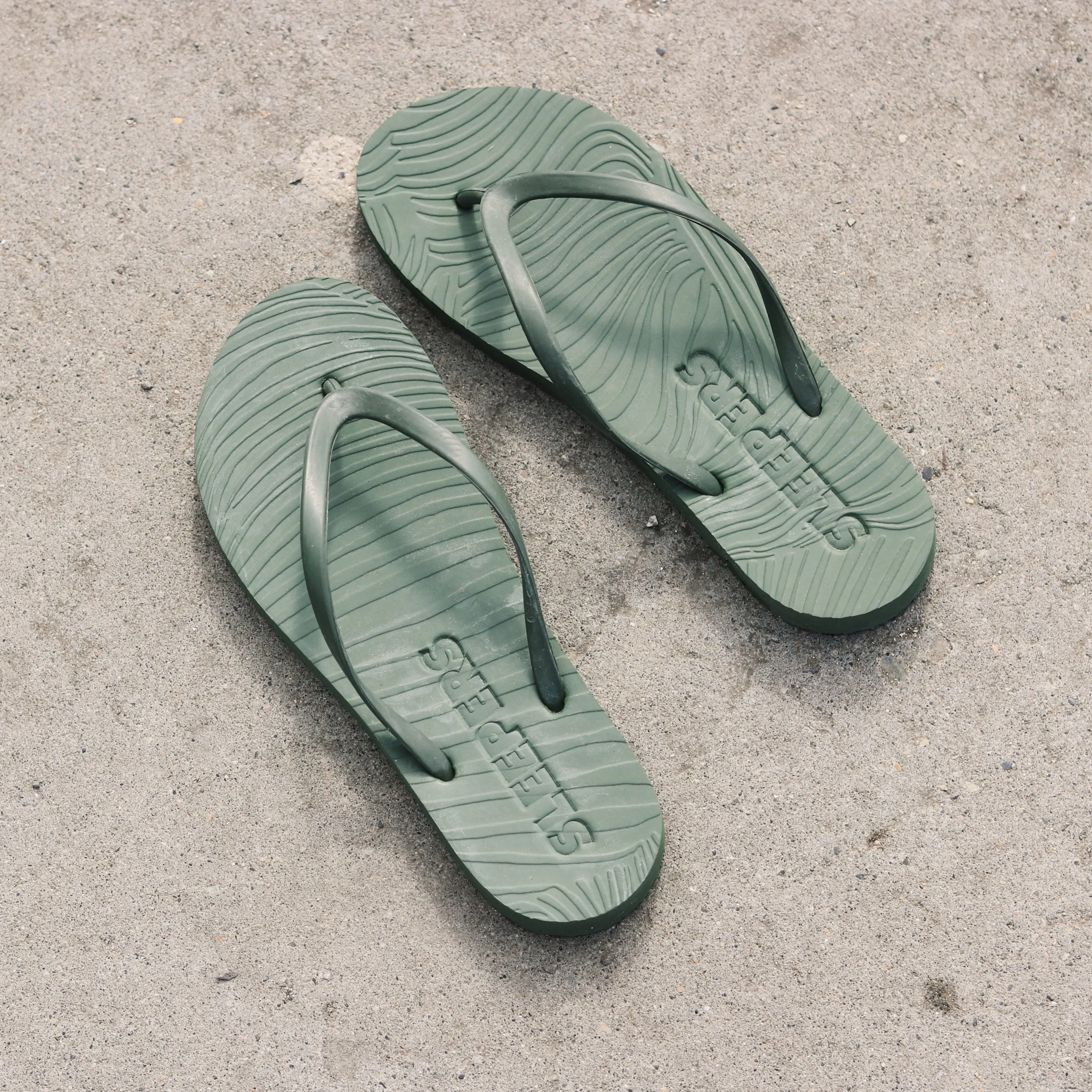 Slim Green Flip Flop
