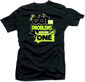 SNELOS Shirt to Match Jordan 4 Neon Match Sneaker Tee
