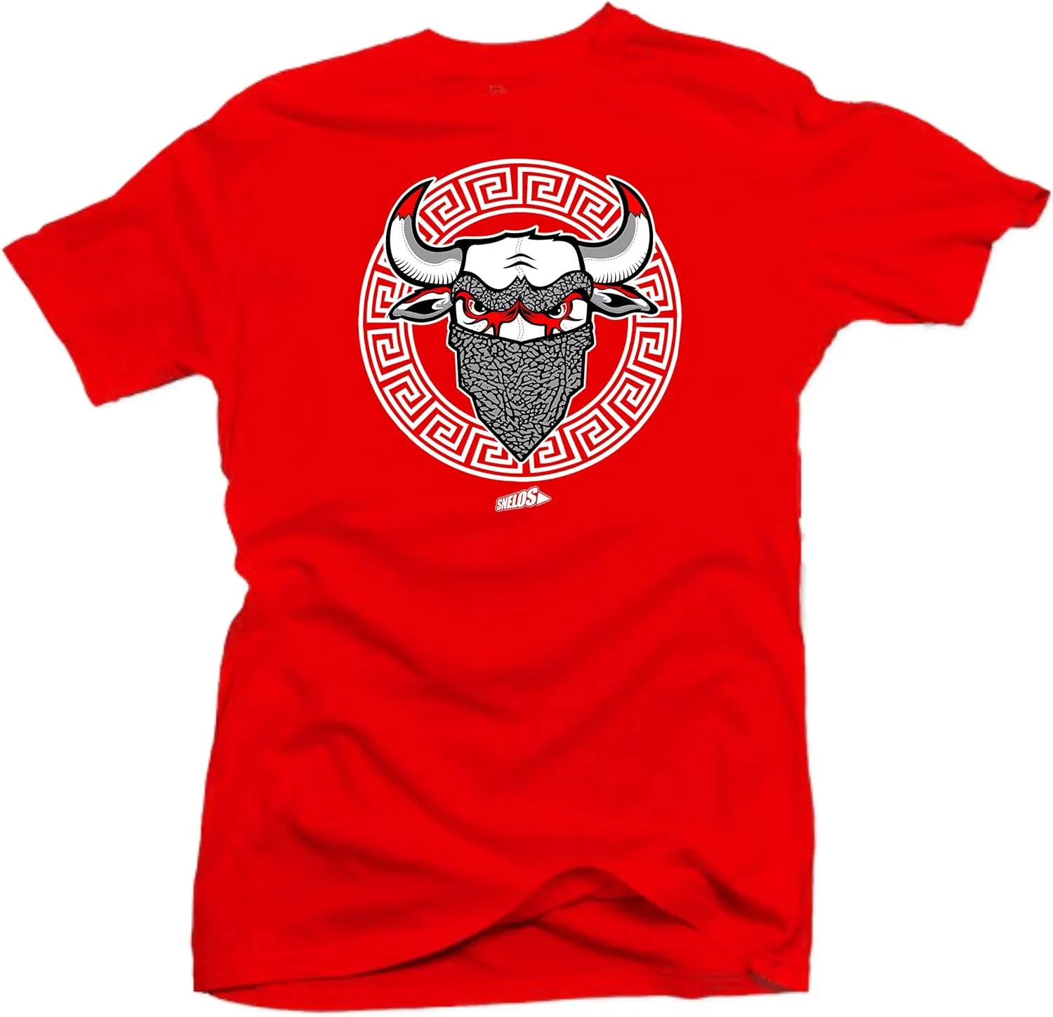 SNELOS Shirt to Match Jordan Retro 3" Red Cement 2020 Sneaker Tees