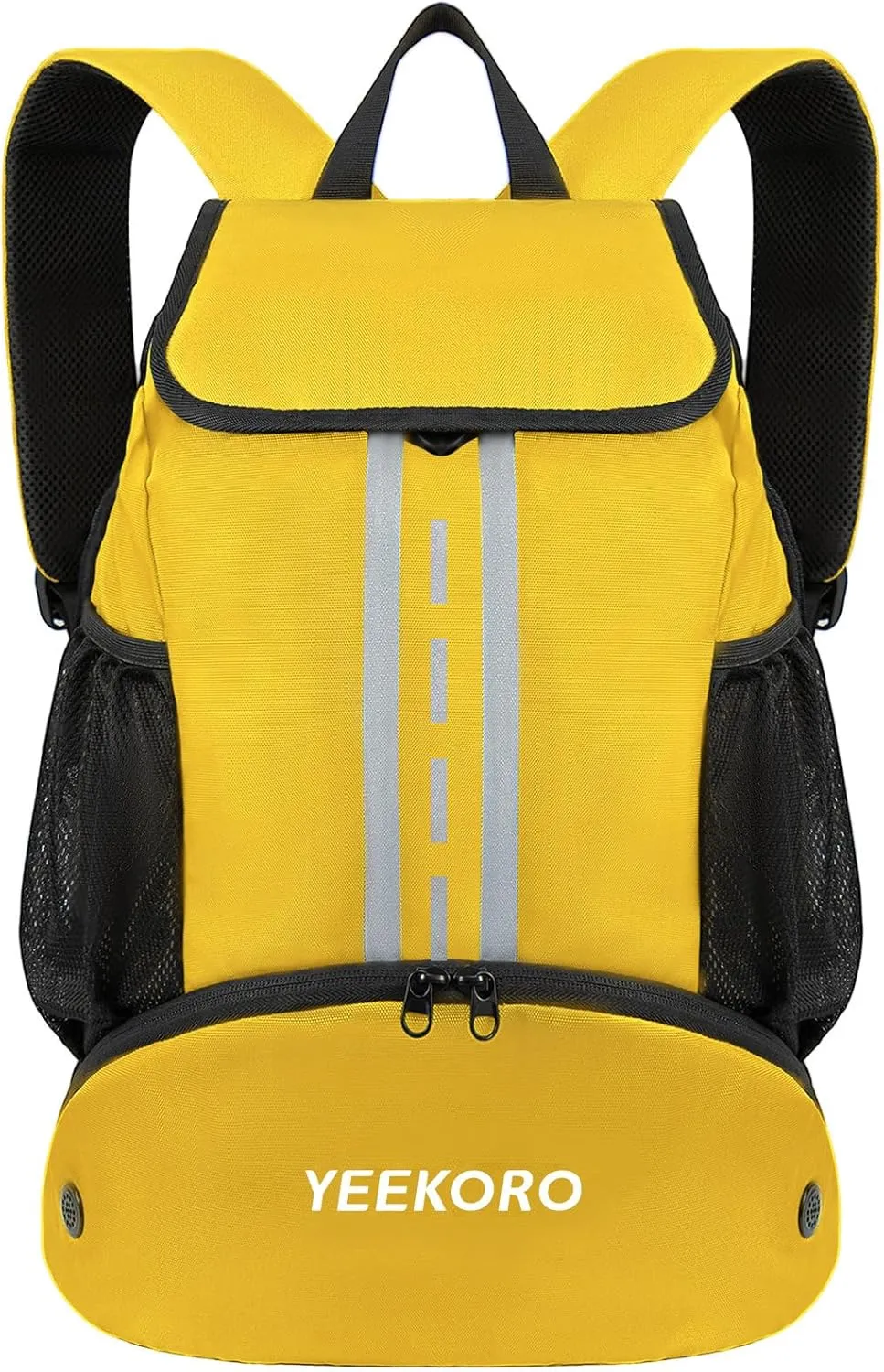 Soccer Backpack Multifunctional Sport Gym Bags with Dry-wet Separate & Shoe Compartment for Basketball Volleyball