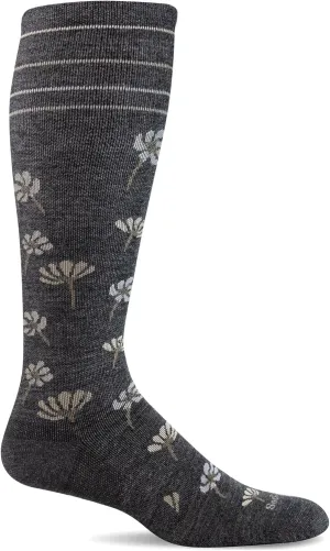 Sockwell Women's Field Flower Moderate Graduated Compression Sock