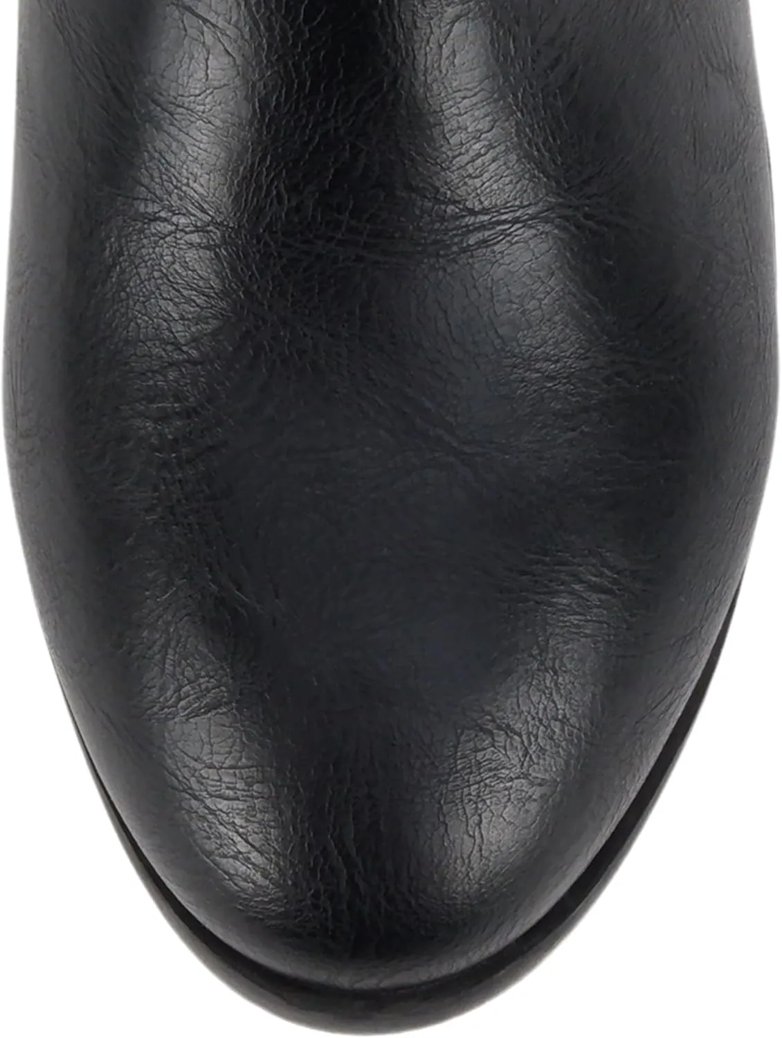 Soda “CHARMER” ~ Women Pointed Toe Elastic Gore Low Heel Ankle Bootie with Zipper Closure