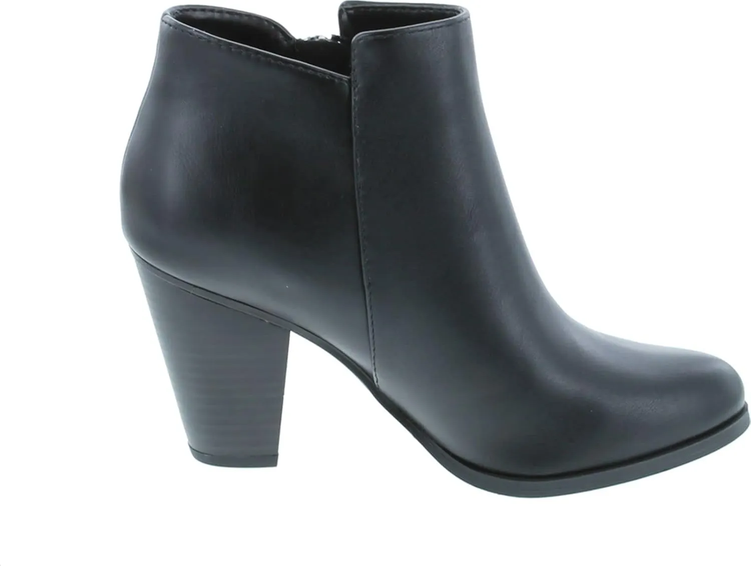 Soda Women's Ages Tassel Zip Chunky Heel Bootie