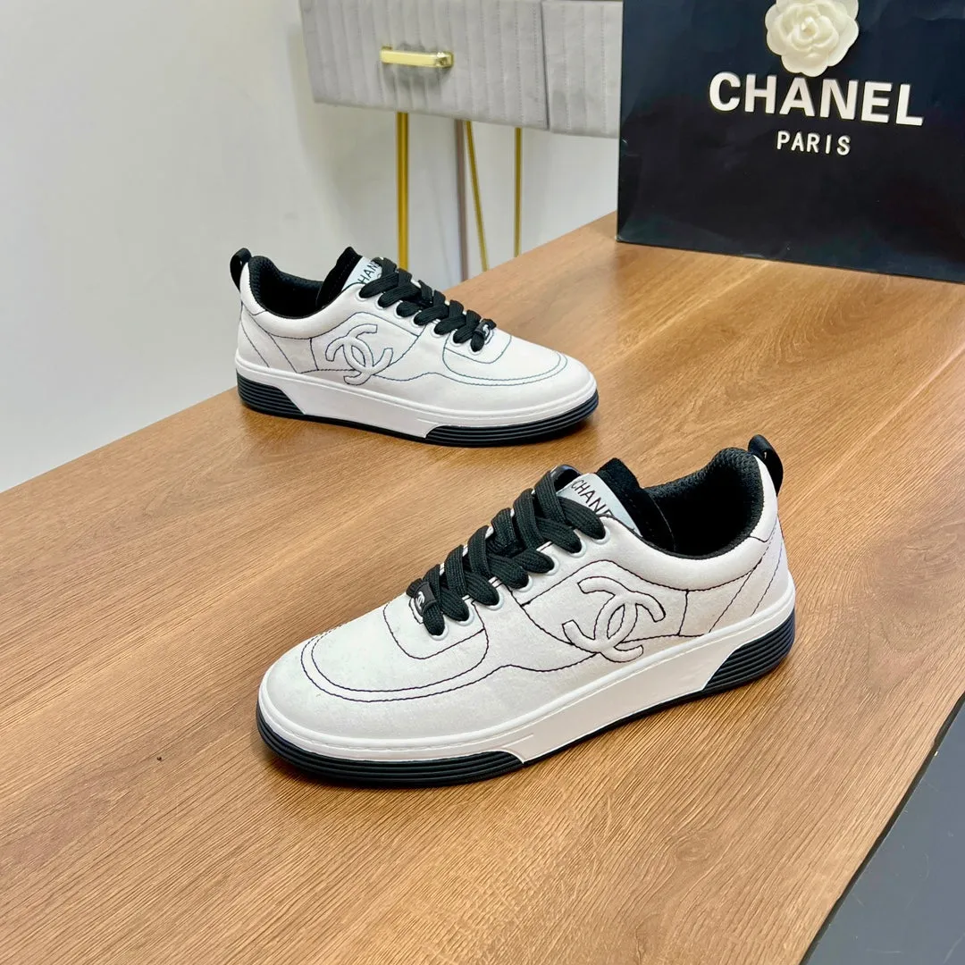Soft 25mm Reliable service Hassle-free returns Sneaker 149496 White CHANEL Denim In