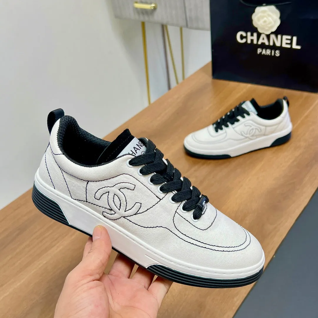 Soft 25mm Reliable service Hassle-free returns Sneaker 149496 White CHANEL Denim In