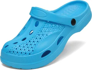 SOSOWHLTE Men's Women's Arch Support Clogs,Unisex Garden Shoes Comfortable Slip-on Outdoor Sandals Slippers for Beach Casual