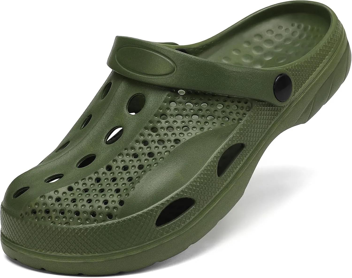 SOSOWHLTE Men's Women's Arch Support Clogs,Unisex Garden Shoes Comfortable Slip-on Outdoor Sandals Slippers for Beach Casual