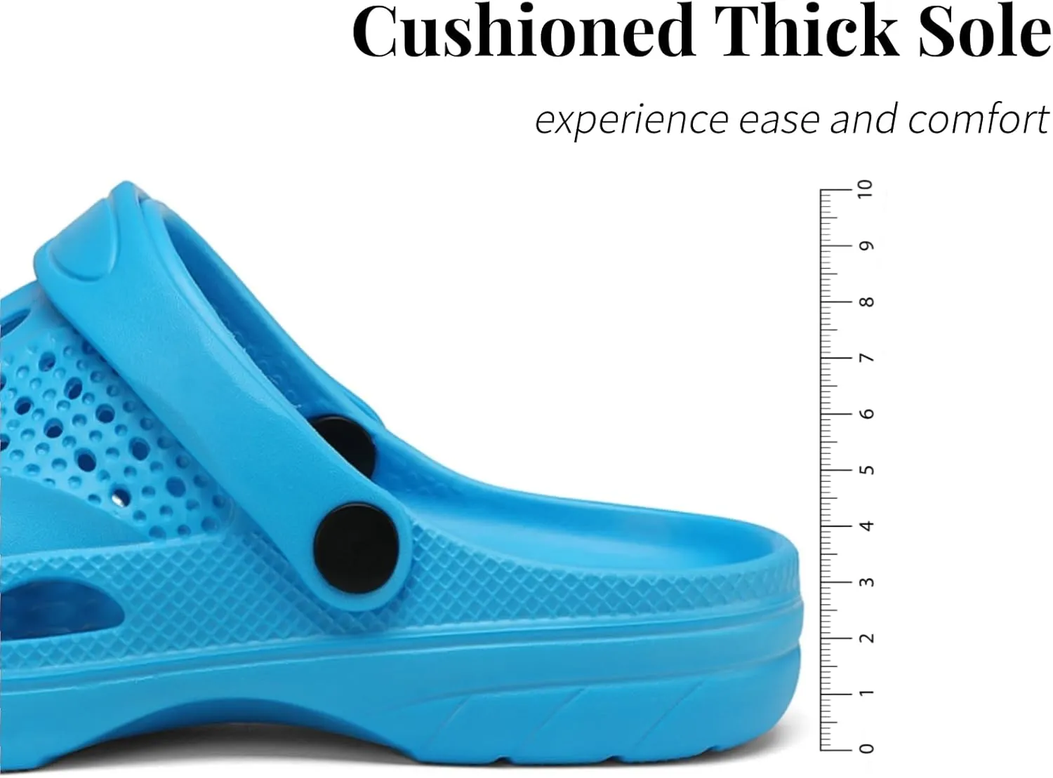 SOSOWHLTE Men's Women's Arch Support Clogs,Unisex Garden Shoes Comfortable Slip-on Outdoor Sandals Slippers for Beach Casual