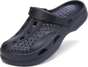 SOSOWHLTE Men's Women's Arch Support Clogs,Unisex Garden Shoes Comfortable Slip-on Outdoor Sandals Slippers for Beach Casual