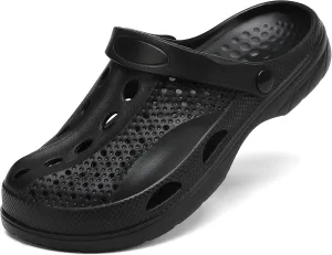 SOSOWHLTE Men's Women's Arch Support Clogs,Unisex Garden Shoes Comfortable Slip-on Outdoor Sandals Slippers for Beach Casual