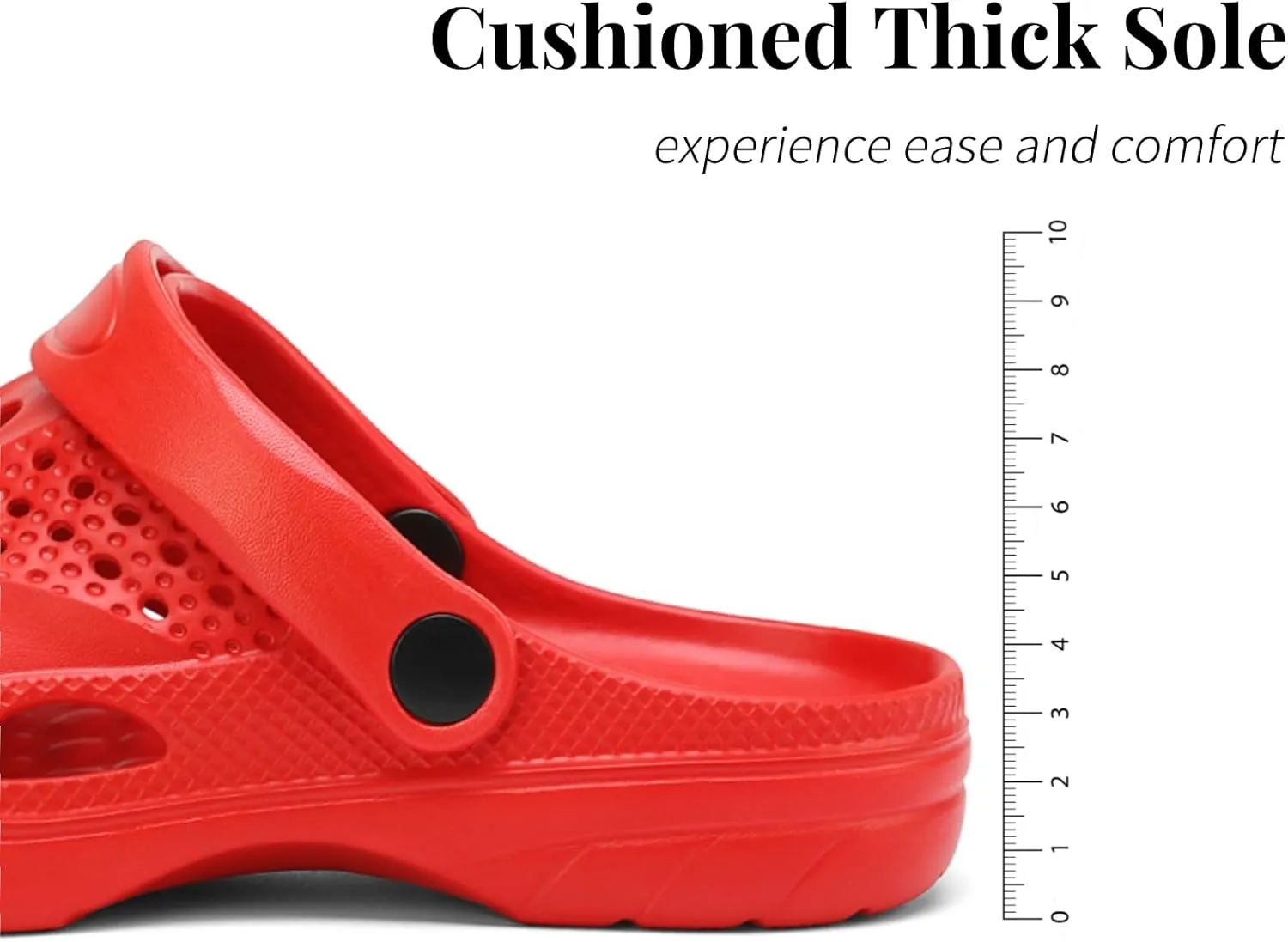 SOSOWHLTE Men's Women's Arch Support Clogs,Unisex Garden Shoes Comfortable Slip-on Outdoor Sandals Slippers for Beach Casual