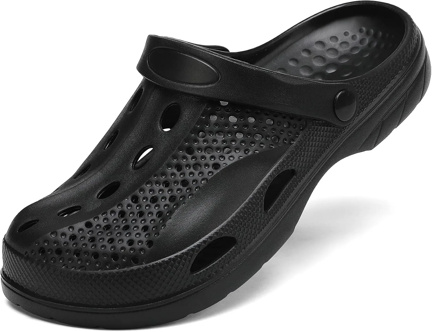 SOSOWHLTE Men's Women's Arch Support Clogs,Unisex Garden Shoes Comfortable Slip-on Outdoor Sandals Slippers for Beach Casual