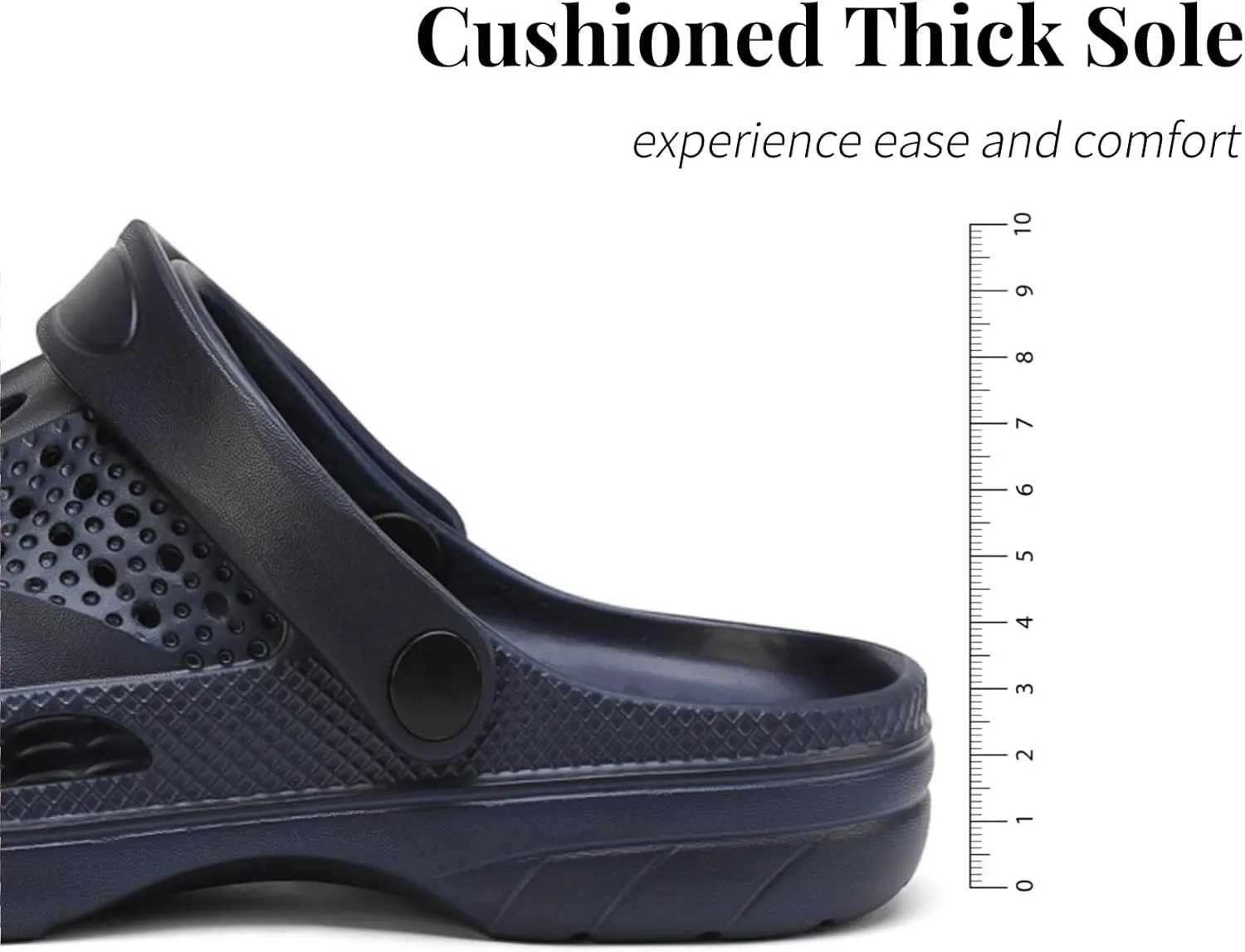 SOSOWHLTE Men's Women's Arch Support Clogs,Unisex Garden Shoes Comfortable Slip-on Outdoor Sandals Slippers for Beach Casual