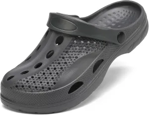 SOSOWHLTE Men's Women's Arch Support Clogs,Unisex Garden Shoes Comfortable Slip-on Outdoor Sandals Slippers for Beach Casual