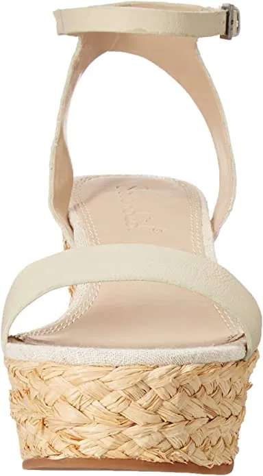 Splendid Women's Marie Espadrille Wedge Sandal, Eggshell, 8.5 M US