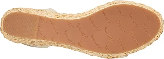 Splendid Women's Marie Espadrille Wedge Sandal, Eggshell, 8.5 M US
