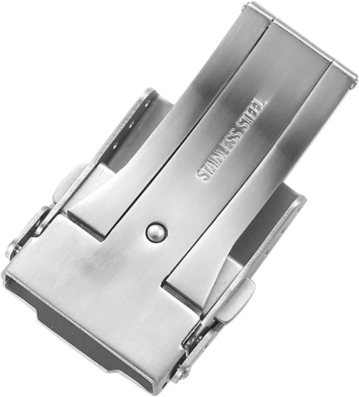 Stainless Steel Watchband Buckle Fit For Seiko Watch Clasp 18/20/22/24mm Soild Cast Button Fit For Citizen Diver Clasp Watch Accessories