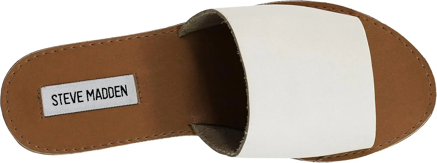 Steve Madden Women's Gracel Flat Sandal Slide
