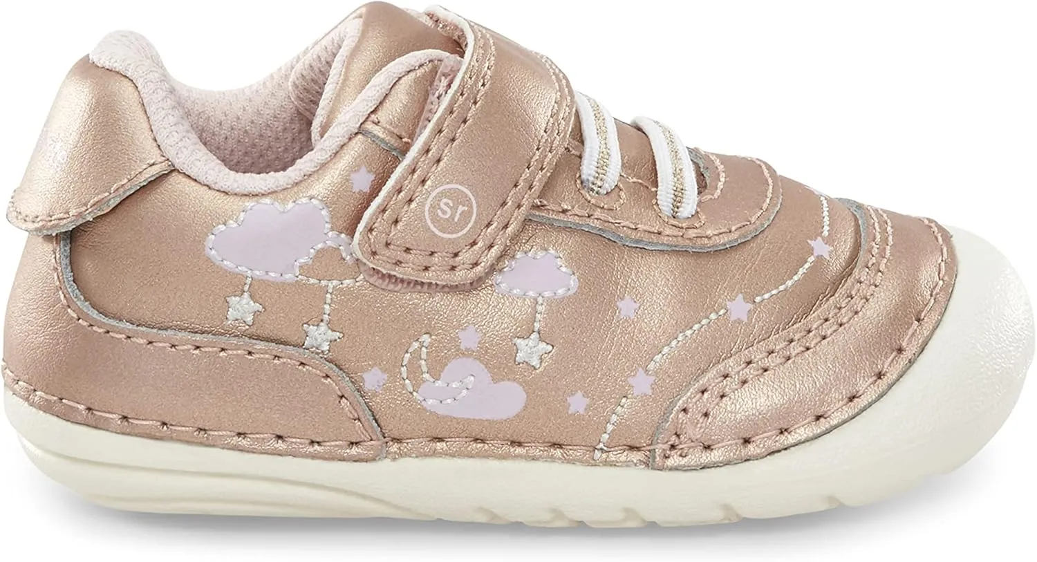 Stride Rite Baby-Girl's Soft Motion Adalyn First Walker Shoe
