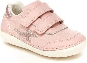 Stride Rite Girls Soft Motion Kennedy Sneaker, Pink, 5 Toddler