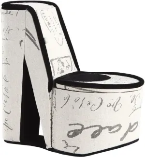 Stylish and Functional 9" Tall Display Jewelry Box, High Heel Shoe Design, Multicolor, with Ample Storage and Hooks