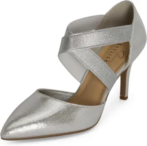 STYLISH S BOGO ~ Womens Pointed Toe Elastic Criss Cross Strap High Heel Dress Pumps