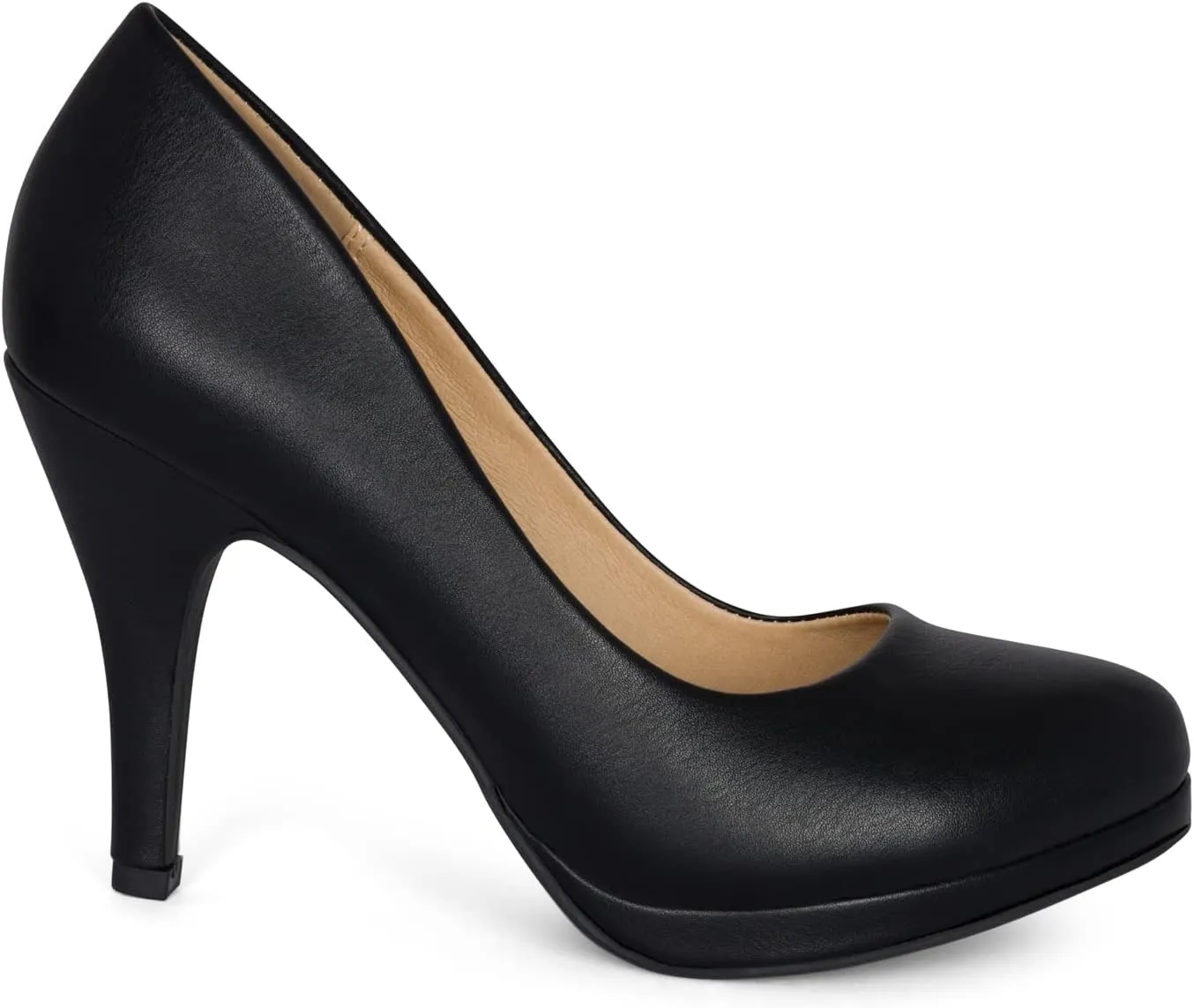 STYLISH S SAGE - Women's Classic Round Toe Platform High Heel Dress Pumps