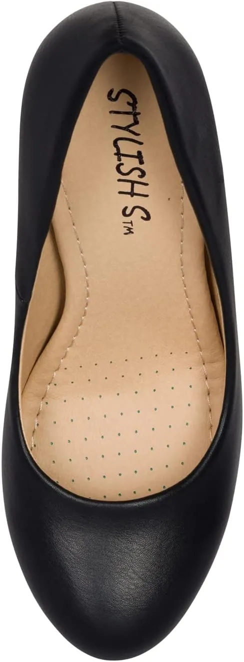 STYLISH S SAGE - Women's Classic Round Toe Platform High Heel Dress Pumps