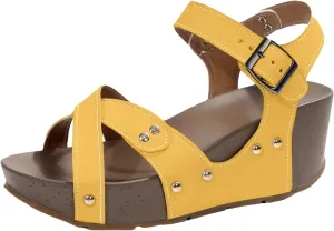 SuanlaTDS Platform Wedge Sandals for Women Summer Dressy 2025 Crisscross Open Toe Buckle Ankle Strap Casual omfortable Outdoor Shoes Elegant High Heels Work Wedding Bridal Evening Cocktail