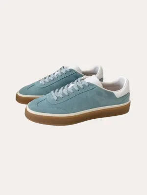 Suede Sneakers Light Blue