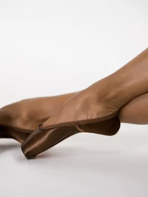 Suffolk Stellar Brown Pointe Shoe | Light Insole