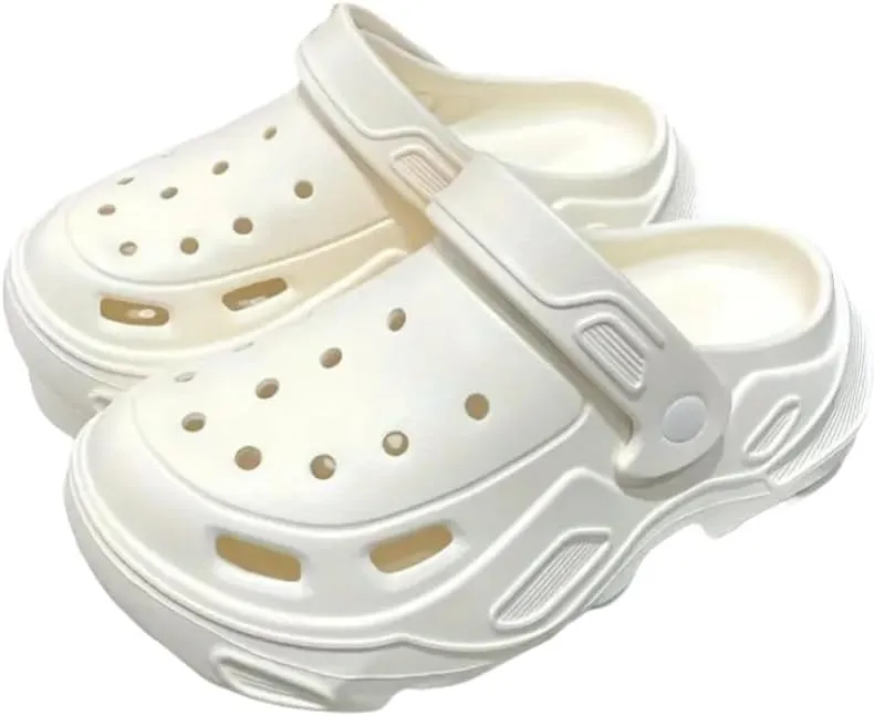 Summer Women's Wooden Clogs, Suitable for Nurses' Work Or Leisure Beach Activities.