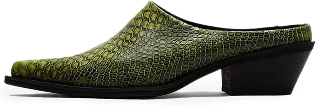 Tang'scuisins Women Pointed Closed Toe Slip on Pumps Comfortable Low Chunky Heels Stylish Daily Dress Work Shoes Size 4-16 US